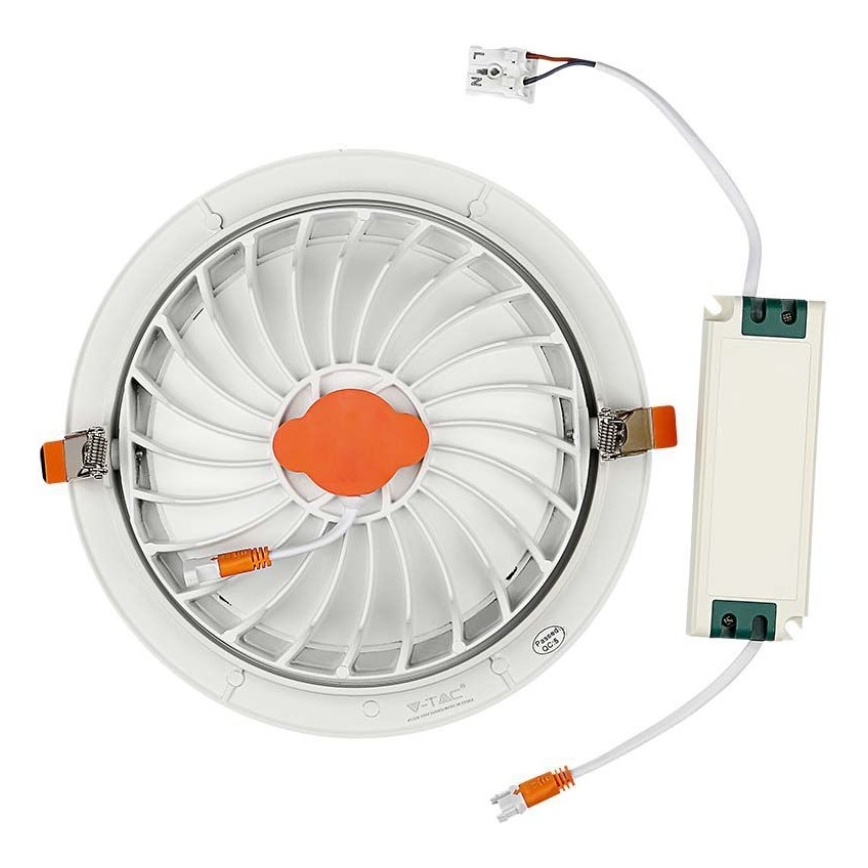 Foco de encastrar LED SAMSUNG CHIP LED/10W/230V 6400K