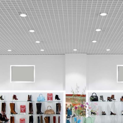 Foco de encastrar LED SAMSUNG CHIP LED/20W/230V 3000K