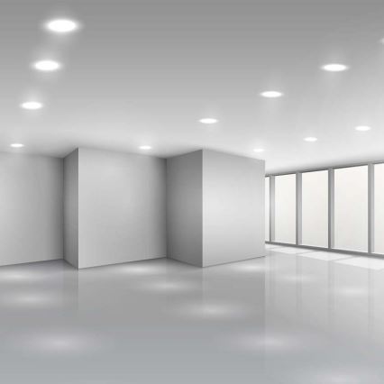Foco de encastrar LED SAMSUNG CHIP LED/20W/230V 4000K