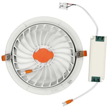 Foco de encastrar LED SAMSUNG CHIP LED/20W/230V 4000K