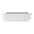Foco de encastrar LED SAMSUNG CHIP LED/6W/230V 3000K 12x12 cm branco