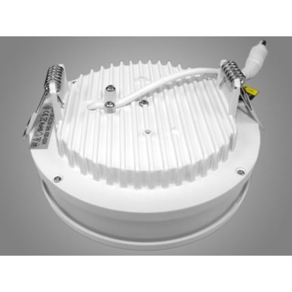 Foco de encastrar LED SLATER LED/12W/230V 4500K diâmetro 12 cm