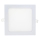 Foco de encastrar LED SQUARE LED/15W/230V 6500K 18,8x18,8 cm branco