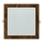 Foco de encastrar LED SQUARE LED/18W/230V 4200K 22x22 cm castanho