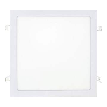 Foco de encastrar LED SQUARE LED/24W/230V 4200K 29,2x29,2 cm branco
