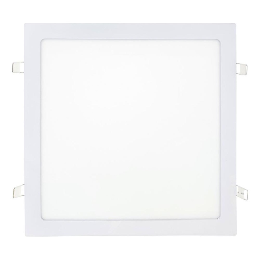 Foco de encastrar LED SQUARE LED/24W/230V 4200K 29,2x29,2 cm branco