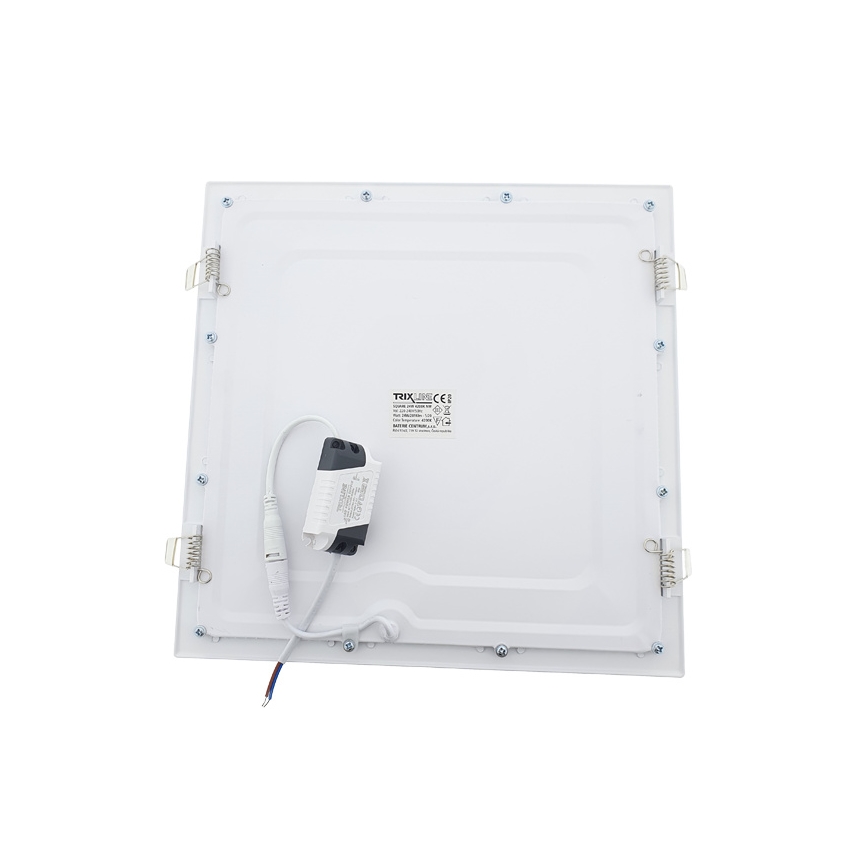 Foco de encastrar LED SQUARE LED/24W/230V 4200K 29,2x29,2 cm branco