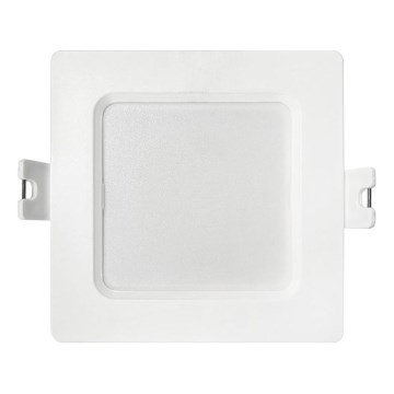 Foco de encastrar LED SQUARE LED/3W/230V 4000K 9x9 cm branco