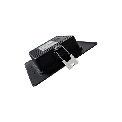Foco de encastrar LED SQUARE LED/3W/230V 4000K 9x9 cm preto