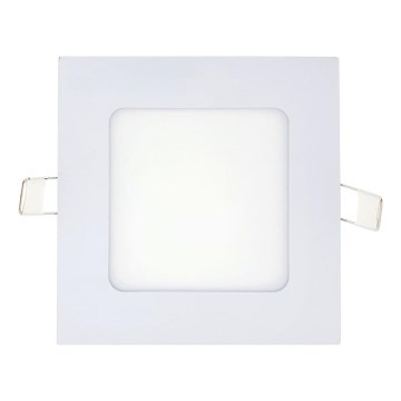 Foco de encastrar LED SQUARE LED/6W/230V 4200K 11,8x11,8 cm branco