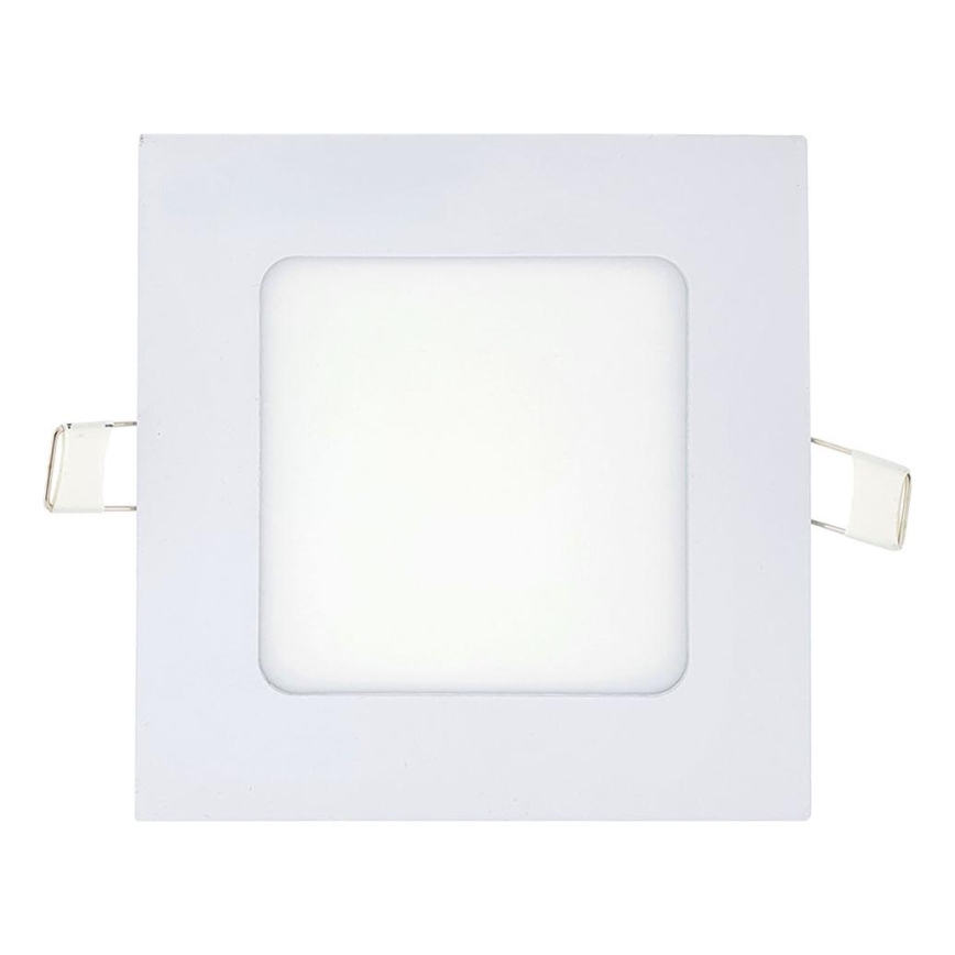 Foco de encastrar LED SQUARE LED/6W/230V 4200K 11,8x11,8 cm branco