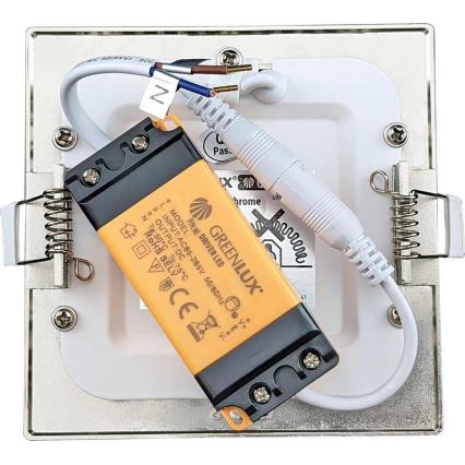 Foco de encastrar LED VEGA 30xLED SMD/6W/230V 2800K 11,8 cm IP44