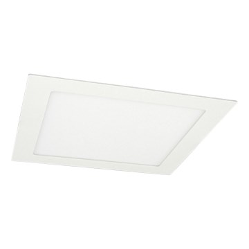 Foco de encastrar LED VEGA LED/18W/230V 2900/3900/5800K 22,5x22,5 cm branco