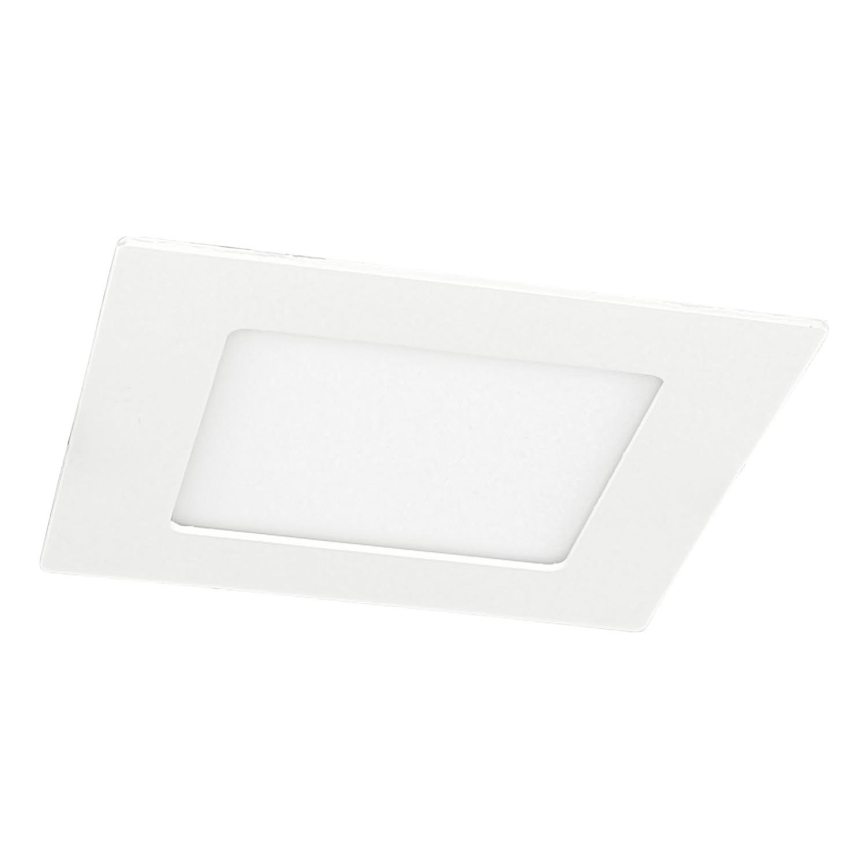 Foco de encastrar LED VEGA LED/6W/230V 2900/3900/5800K 12,5x12,5 cm branco