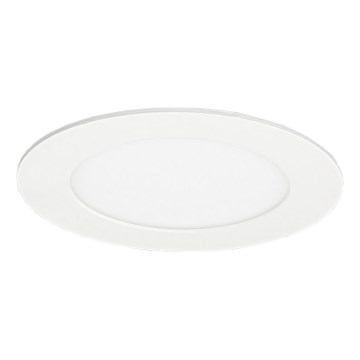 Foco de encastrar LED VEGA LED/6W/230V 2900/3900/5800K diâmetro 12,5 cm branco