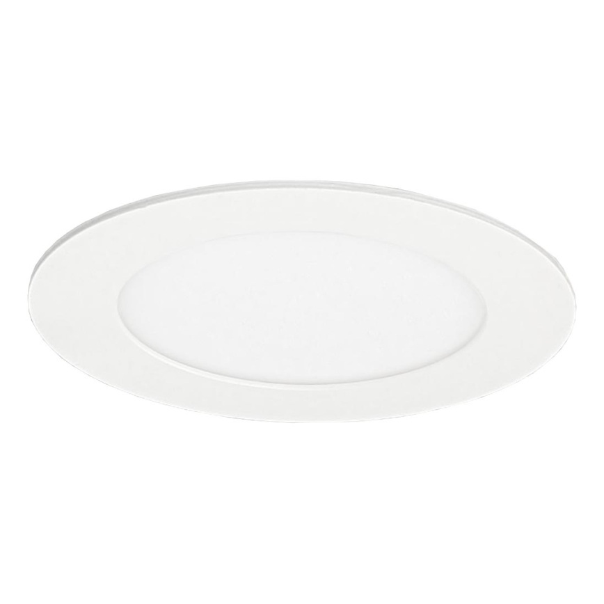 Foco de encastrar LED VEGA LED/6W/230V 2900/3900/5800K diâmetro 12,5 cm branco