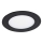 Foco de encastrar LED VEGA LED/6W/230V 2900/3900/5800K diâmetro 12,5 cm preto