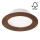 Foco de encastrar LED WOODY SPOT LED/12,5W/230V 3000K cereja ø 16 cm