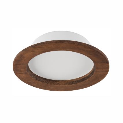 Foco de encastrar LED WOODY SPOT LED/12,5W/230V 4000K cereja ø 16 cm