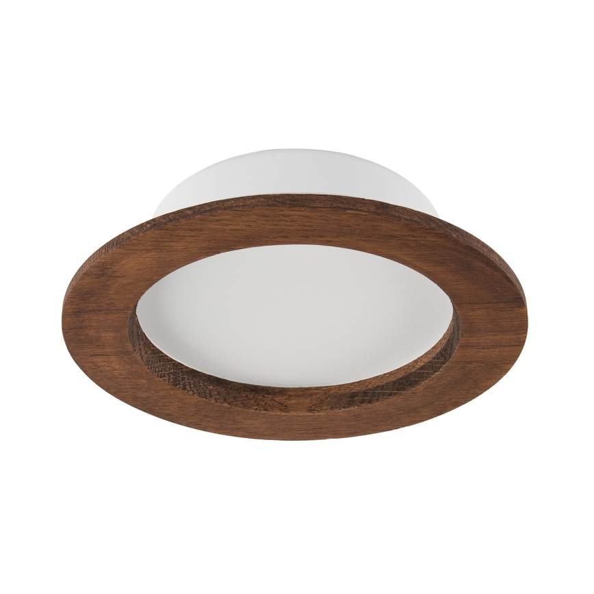 Foco de encastrar LED WOODY SPOT LED/12,5W/230V 4000K cereja ø 16 cm