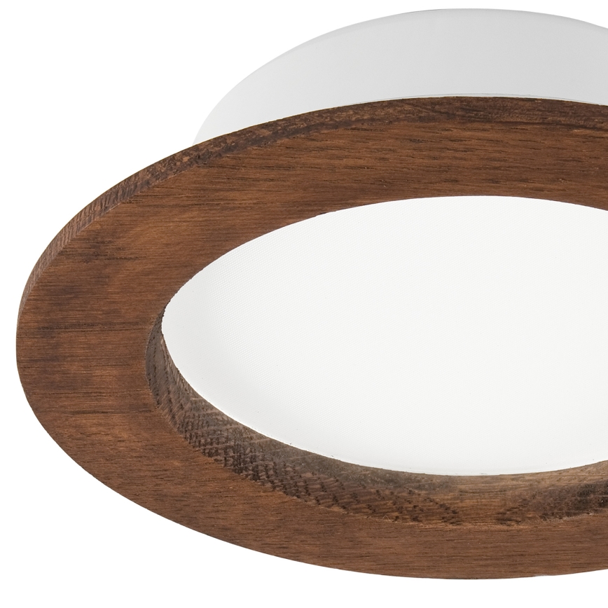 Foco de encastrar LED WOODY SPOT LED/12,5W/230V 4000K cereja ø 16 cm