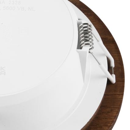 Foco de encastrar LED WOODY SPOT LED/12,5W/230V 4000K cereja ø 16 cm