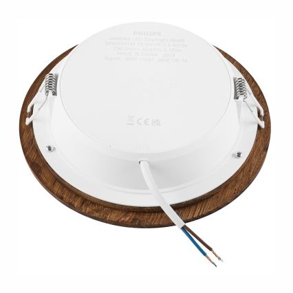 Foco de encastrar LED WOODY SPOT LED/16,5W/230V 4000K cereja ø 18,5 cm