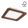 Foco de encastrar LED WOODY SPOT LED/17W/230V 3000K cereja 18,5x18,5 cm