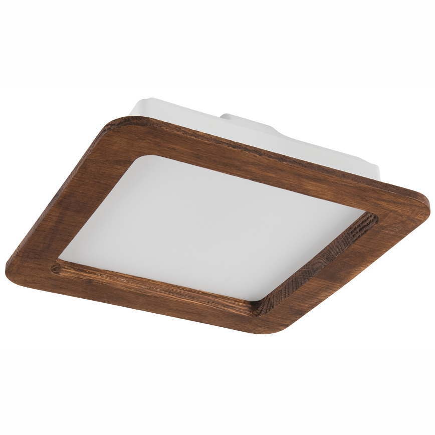 Foco de encastrar LED WOODY SPOT LED/17W/230V 3000K cereja 18,5x18,5 cm
