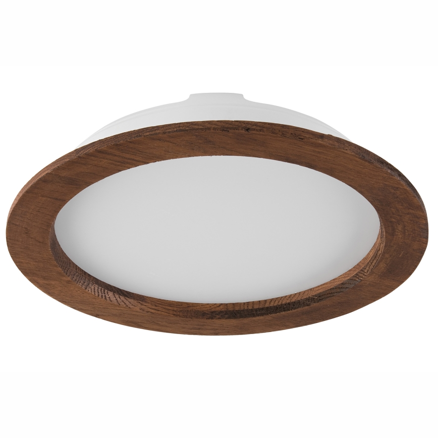 Foco de encastrar LED WOODY SPOT LED/23,5W/230V 4000K cereja ø 23,5 cm