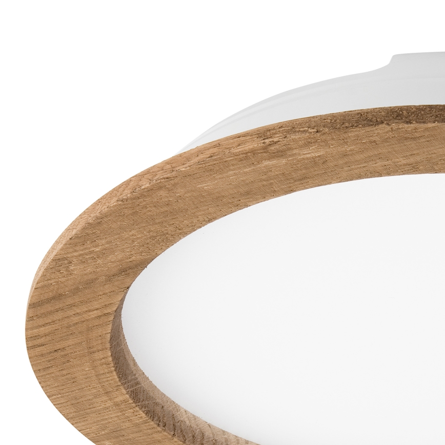 Foco de encastrar LED WOODY SPOT LED/23,5W/230V 4000K nogueira ø 23,5 cm