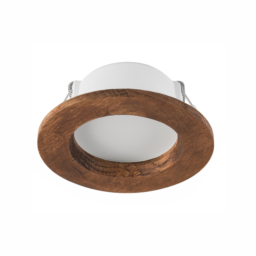Foco de encastrar LED WOODY SPOT LED/5,5W/230V 4000K cereja ø 10 cm