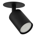 Foco de encastrar NEX 1xGU10/10W/230V preto