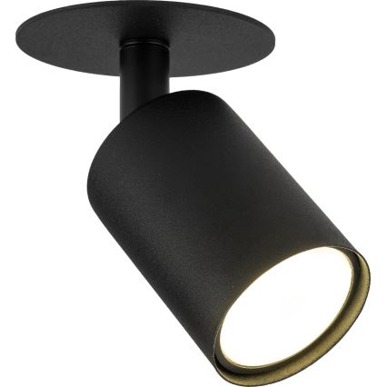 Foco de encastrar NEX 1xGU10/10W/230V preto