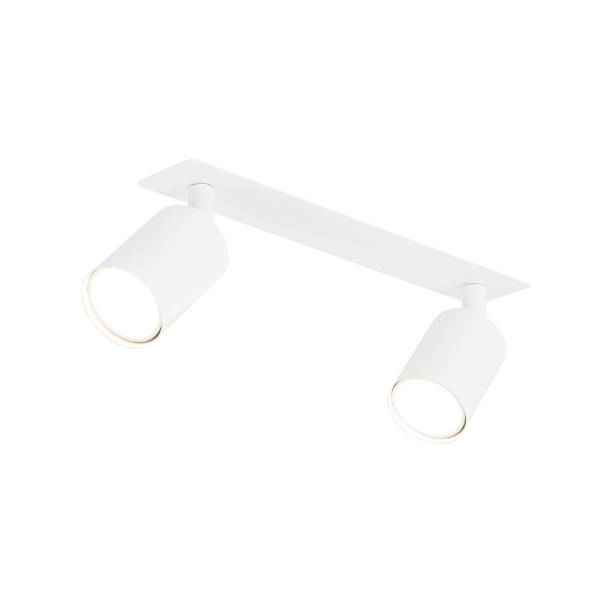 Foco de encastrar NEX 2xGU10/10W/230V branco