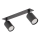Foco de encastrar NEX 2xGU10/10W/230V preto