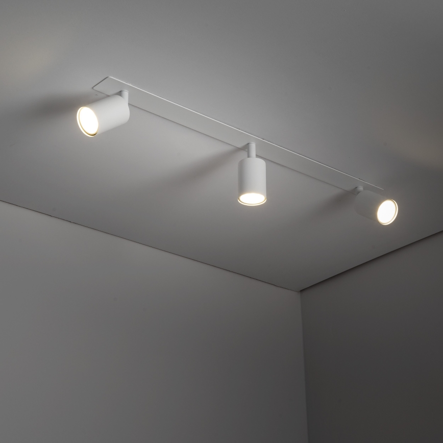 Foco de encastrar NEX 3xGU10/10W/230V branco