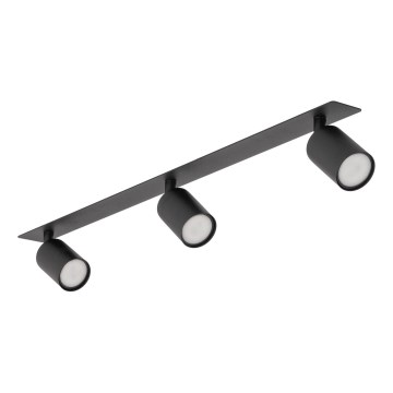 Foco de encastrar NEX 3xGU10/10W/230V preto