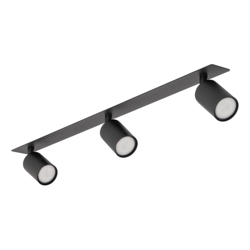 Foco de encastrar NEX 3xGU10/10W/230V preto