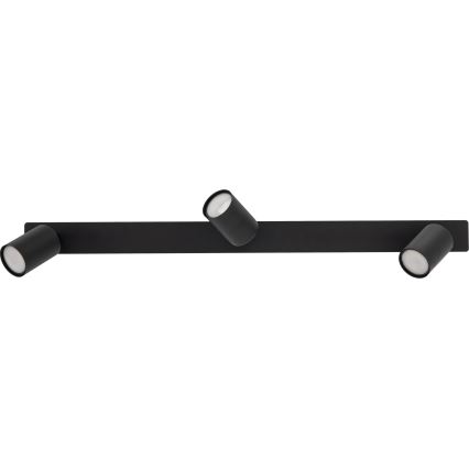 Foco de encastrar NEX 3xGU10/10W/230V preto
