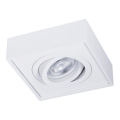 Foco de encastrar NUSA 1xGU5,3/MR16/50W/12V angular branco
