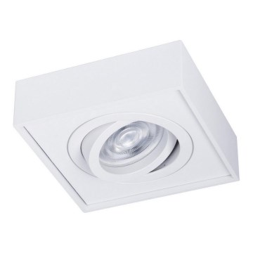 Foco de encastrar NUSA 1xGU5,3/MR16/50W/12V angular branco
