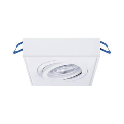 Foco de encastrar NUSA 1xGU5,3/MR16/50W/12V angular branco