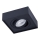 Foco de encastrar NUSA 1xGU5,3/MR16/50W/12V angular preto