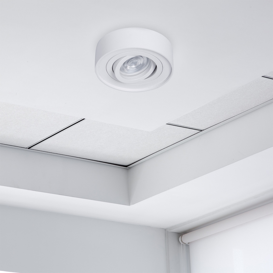 Foco de encastrar NUSA 1xGU5,3/MR16/50W/12V redondo branco