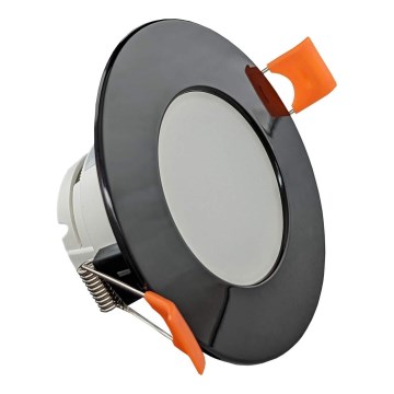 Foco de encastrar para casa de banho LED BONO LED/8W/230V 4000K IP65 preto