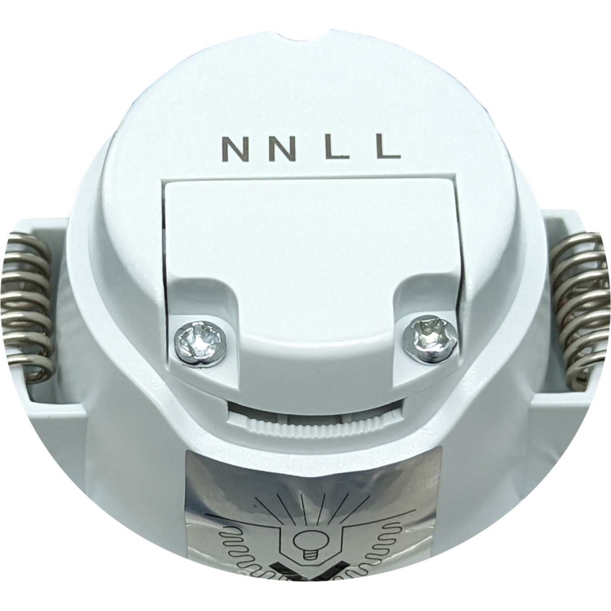 Foco de encastrar para casa de banho LED BONO LED/5W/230V 3000K IP65 branco