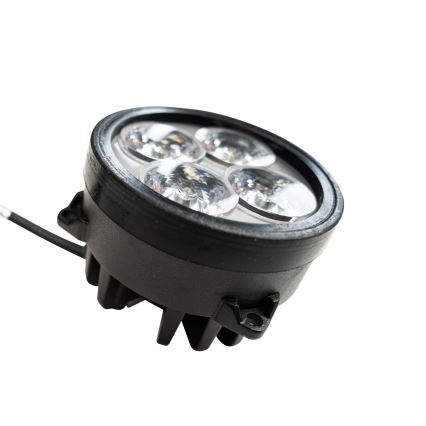 Foco de luz LED para trator BLACK LED/20W/10-30V IP69 5700K redondo