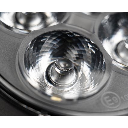 Foco de luz LED para trator BLACK LED/20W/10-30V IP69 5700K redondo