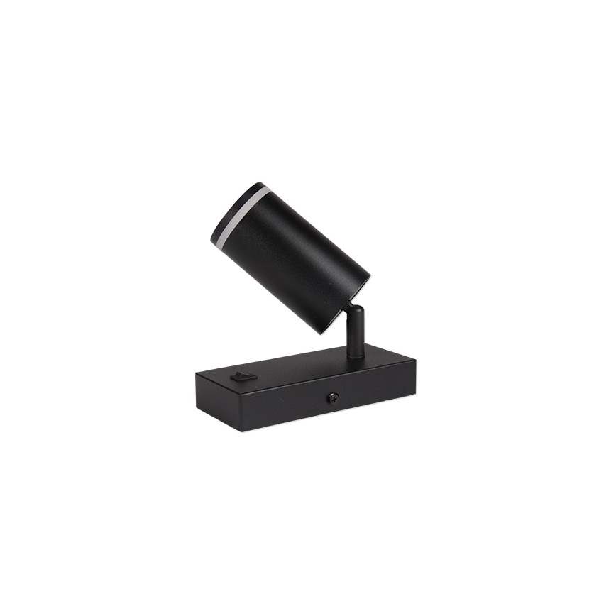 Foco de parede 1xGU10/35W/230V preto